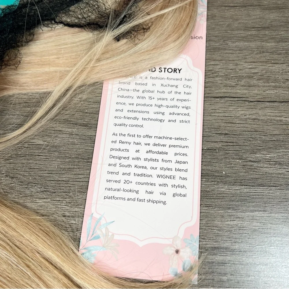 Platinum Highlight Golden Blonde Remy Human Hair Seamless Micro Ring Extensions